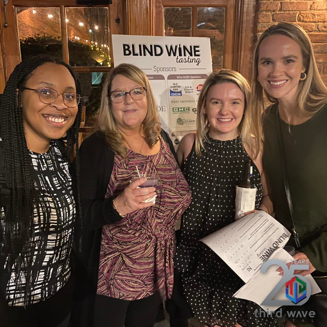 Third Wave Digital at the Blind Wine Tasting put on by Jay's Hope Foundation